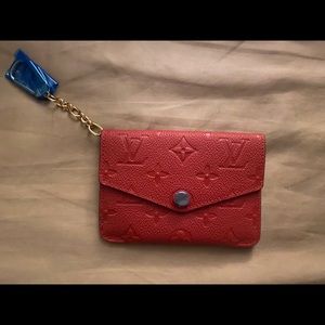 Louis Vuitton monogram empreinte card holder
